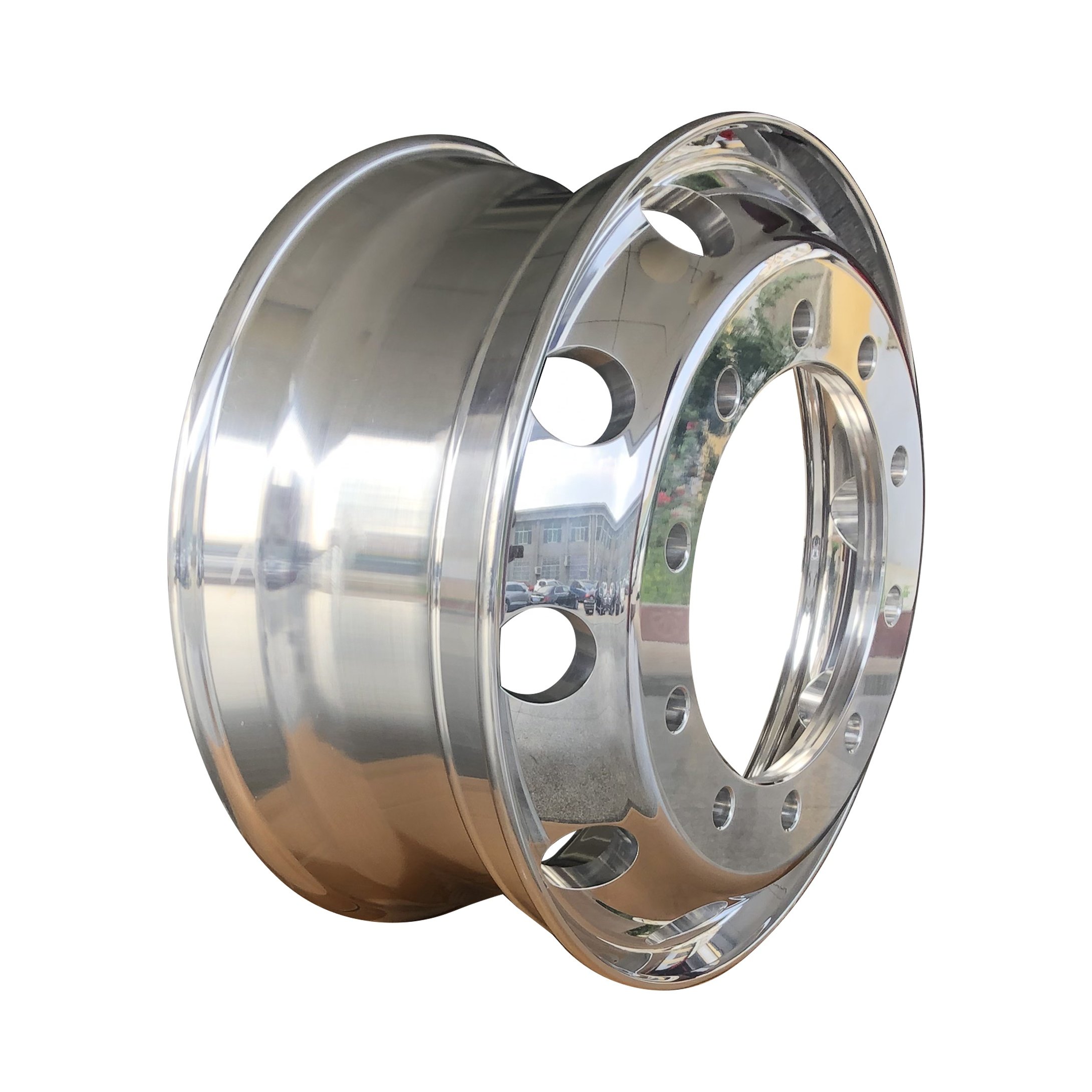 8 Lugs of 22.5x8.25 Alloy Tubeless Truck Wheel